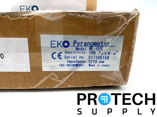 EKO ML-01E Silicon-Based Pyranometer NEW with WARRANTY