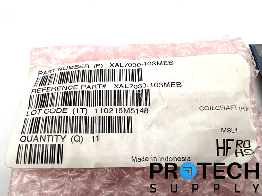 (Pack of 11) Coilcraft XAL7030-103MEB Molded Inductor NEW with WARRANTY