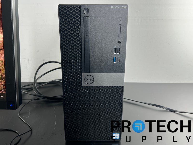 Load image into Gallery viewer, Dell OptiPlex 7060 Intel Core i7-8700 8GB RAM + Dell U3011t Monitor w/ WARRANTY
