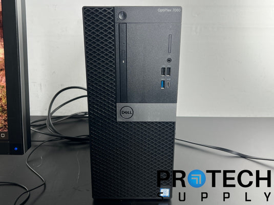 Dell OptiPlex 7060 Intel Core i7-8700 8GB RAM + Dell U3011t Monitor w/ WARRANTY