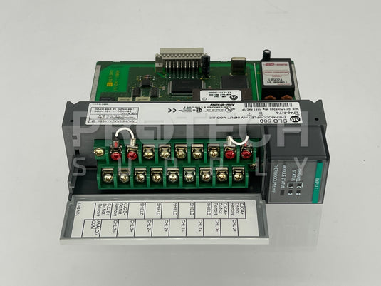 Allen-Bradley 1746-NT4 SLC500 Thermocouple Input Module Ser B with WARRANTY