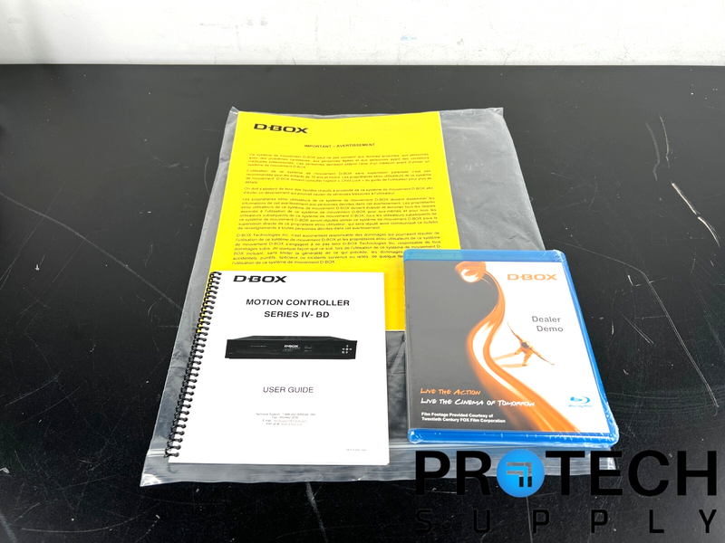Load image into Gallery viewer, D-BOX Motion Controller IV-BD with Accessories for PARTS / REPAIR
