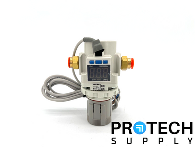 SMC ARP30-N02-1Z Precision Air Regulator 0.75~30 psi + ISE35-N-65-P w/ WARRANTY