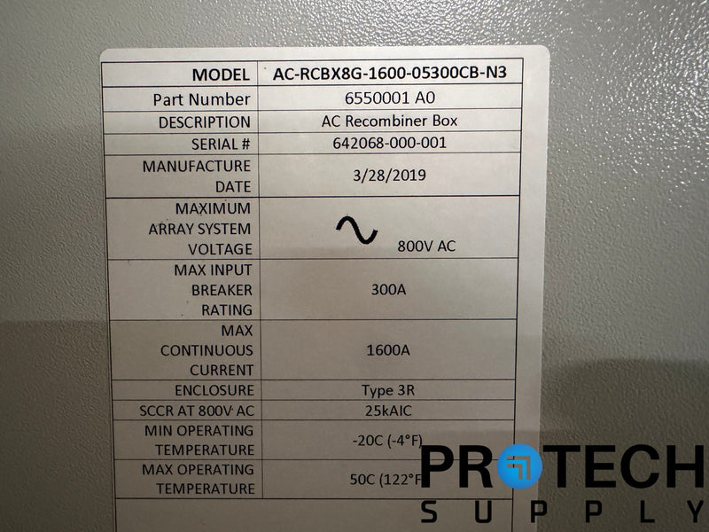 Load image into Gallery viewer, NEW RITTAL Enclosure AC Recombiner Box + (7) ABB SACE Tmax T5V-HA 400
