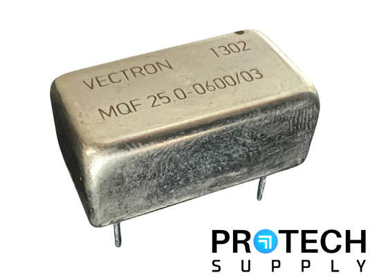 Vectron MQF25.0-0600/03 Monolithic Crystal Filter NEW with WARRANTY