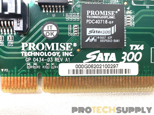 Promise Technology SATA300 TX4 SATA Controller Card without Bracket w/ WARRANTY