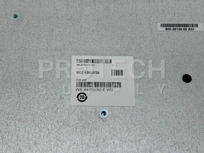 Load image into Gallery viewer, Cisco WS-X4606-X2-E Line Card + 6 Transceiver Module GUARANTEED
