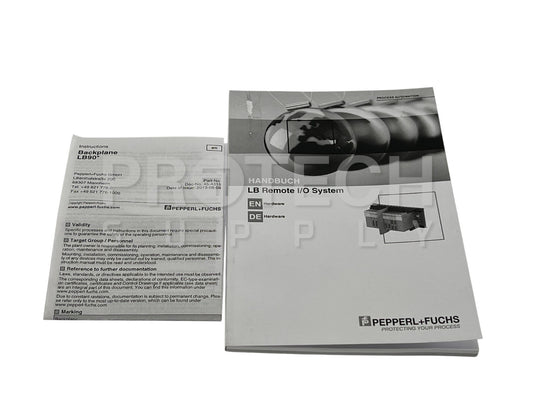 Pepperl Fuchs LB9026A Basis-Backplane Base Unit NEW with WARRANTY