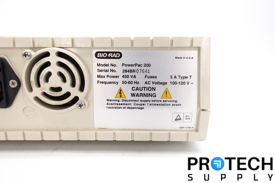 Bio-Rad PowerPac 200 Electrophoresis Power Supply with WARRANTY