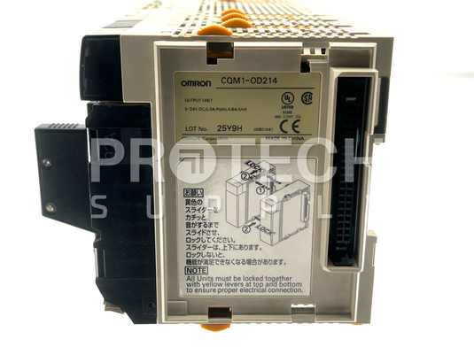Omron CQM1 PLC System Assy CQM1H-CPU51 / CQM1-OD214 / CQM1-ID213 with WARRANTY