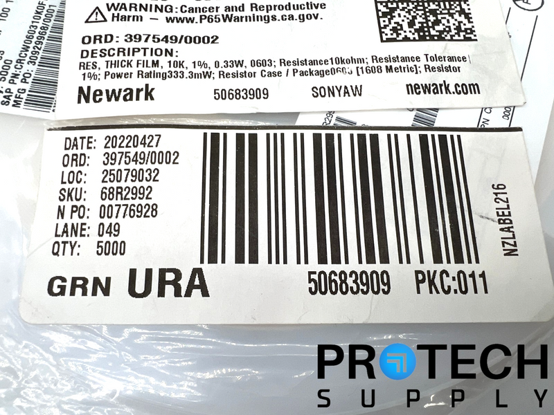 Load image into Gallery viewer, (5000/Pk) Vishay Dale CRCW060310K0FKEAHP Chip Resistor NEW with WARRANTY
