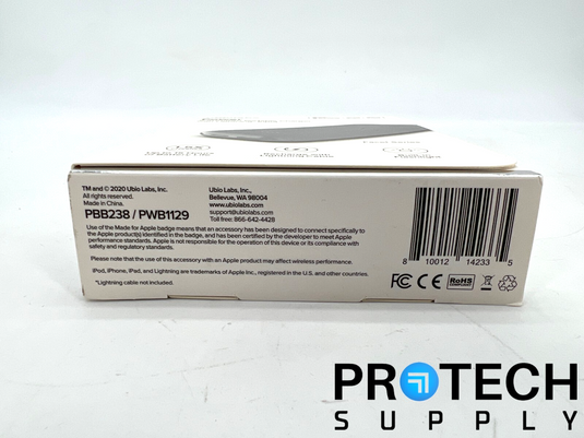 Ubiolabs PWB1129 Portable Charger with Lightning 5200mAh NEW