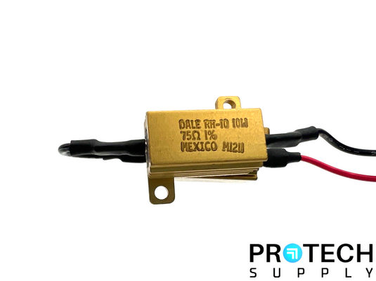 x2 Vishay / Dale Wirewound Resistor 2-Pin with WARRANTY