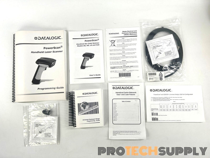 Load image into Gallery viewer, NEW Datalogic PSC PowerScan PSHD-7000 Laser Barcode Scanner with WARRANTY
