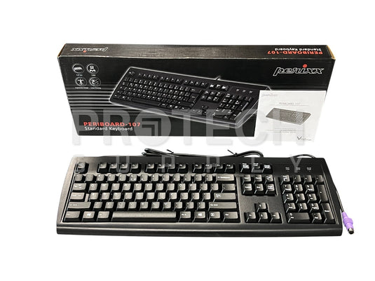 (Lot of 3) Perixx PERIBOARD-107 Standard Keyboard NEW with WARRANTY