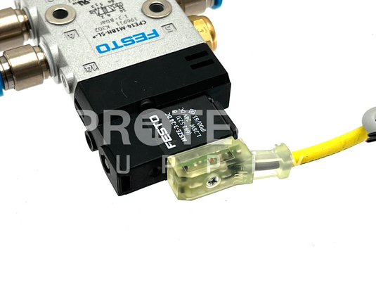 Festo CPE14-M1BH-5L Solenoid Valve 196911 + MSZE-3-24 Coil Assy with WARRNTY