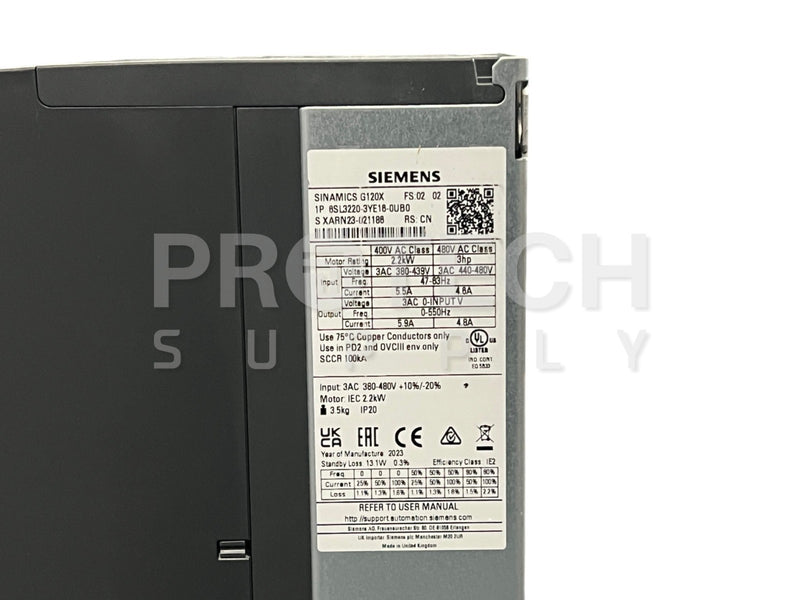 Load image into Gallery viewer, Siemens Sinamics G120X 6SL3220-3YE16-0UB0 Frequency Converter NEW with WARRANTY
