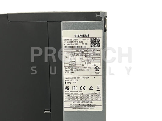 Siemens Sinamics G120X 6SL3220-3YE16-0UB0 Frequency Converter NEW with WARRANTY