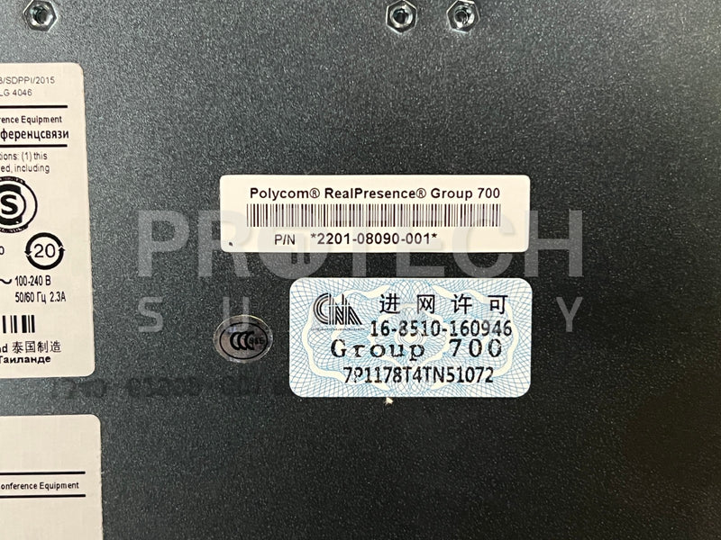 Load image into Gallery viewer, Polycom Group 700 Video Conference Equipment 2201-08090-001 with WARRANTY
