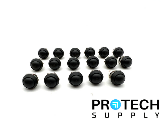Lot of 17 Panel Mount Push Button Switches with WARRANTY
