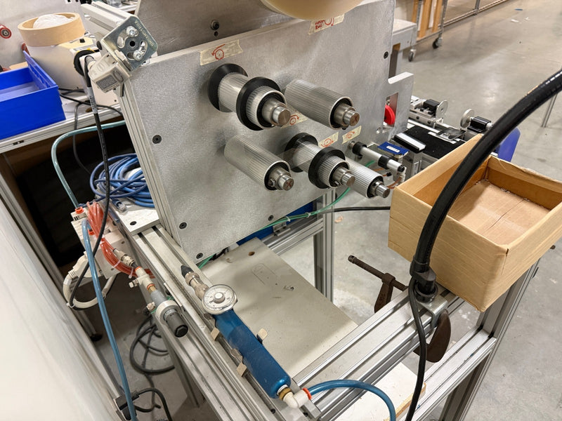 Load image into Gallery viewer, 50mm Film Winding Machine SMC / BACO / QCI / RED Lion / Mitutoyo
