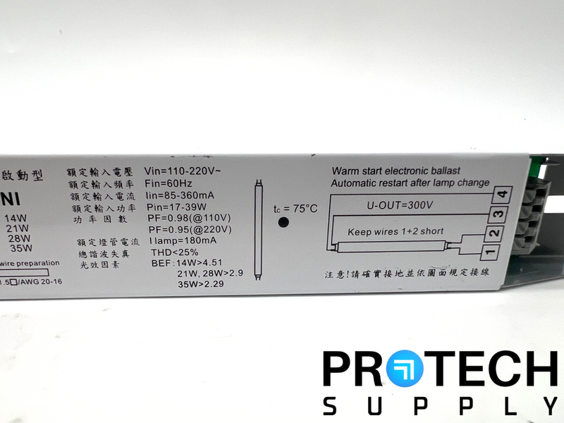 Load image into Gallery viewer, HEP Group SIS114-35 UNI Electronic Fluorescent Ballas with WARRANTY
