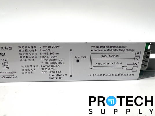 HEP Group SIS114-35 UNI Electronic Fluorescent Ballas with WARRANTY