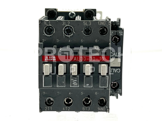 ABB AL30-30-10 DC Contactor + Auxiliary Contact CAL5-11 Assy with WARRANTY