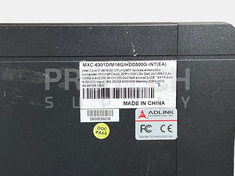 Load image into Gallery viewer, Adlink MXC-6301D Fanless Embedded Computer Intel Core i7-3610QE GUARANTEED
