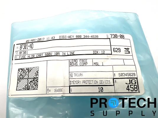 (9/Pk) Memory Protection Devices BF301 Circuit Cartridge with WARRANTY