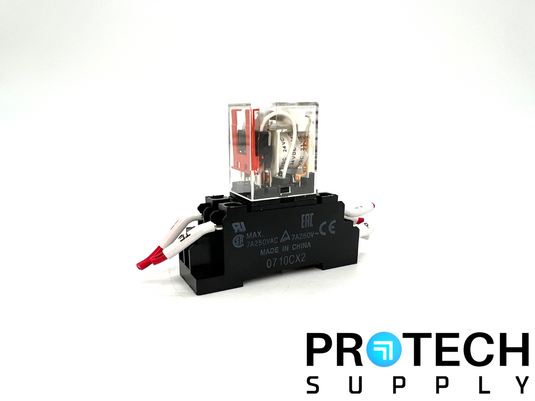 Omron PYF08A-E Powered Isolator + MY2N-GS Solid Relay with WARRANTY