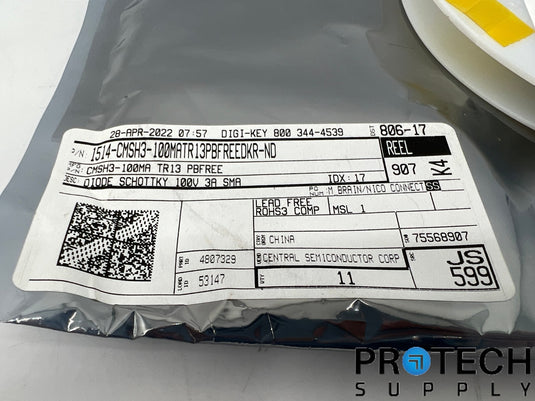 Approx 10 Semiconductor Corp Diode 3A Surface Mount SMA CMSH3-100MA w/ WARRANTY