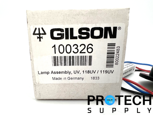 Gilson 100326 Deuterium Lamp 118UV / 119UV with WARRANTY