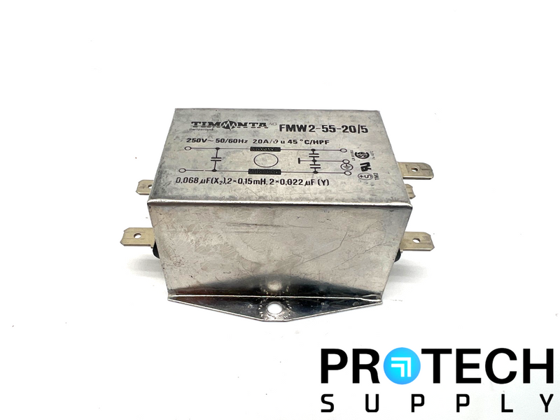 Load image into Gallery viewer, Timonta FMW2-55-20/5 Line Filter 250 VAC with WARRANTY

