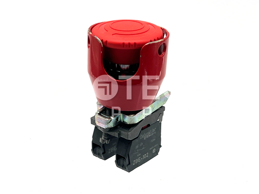 Schneider Electric ZBE-102 Emergency Stop Button Assy with WARRANTY