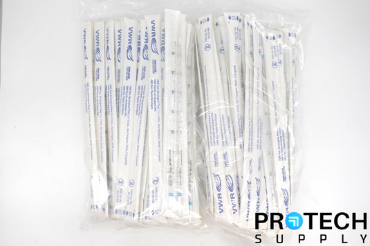 (Case of 100) VWR 89130-896 5mL Serological Pipet 5 in 1/10mL NEW with WARRANTY