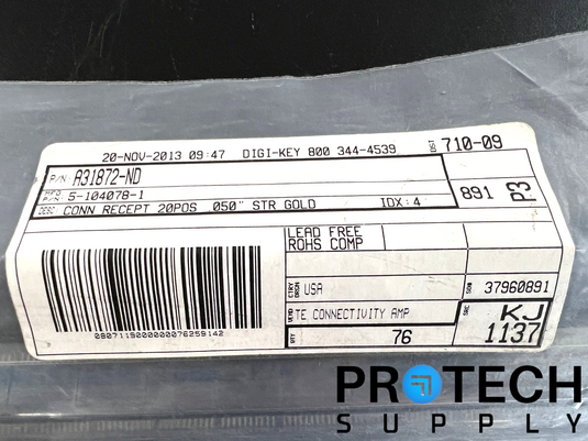 (Pack of 76) TE Connectivity 5-104078-1 Replace Connector NEW with WARRANTY