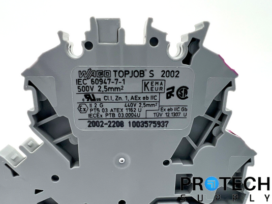 WAGO 2002-2208 Terminal Block Connector 4 Position with WARRANTY
