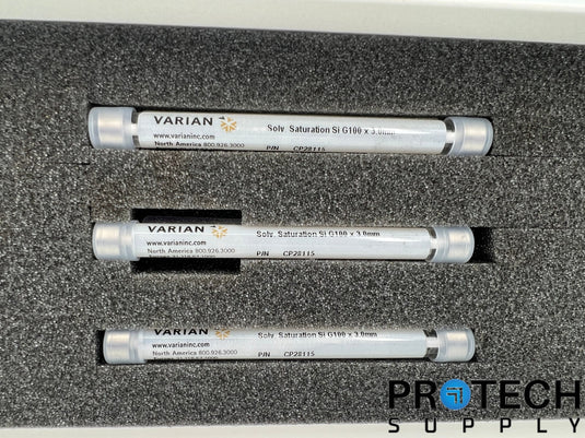 3/Pk Varian ChromSep HPLC Column Glass 100 x 3.0mm Replacements NEW w/ WARRANTY