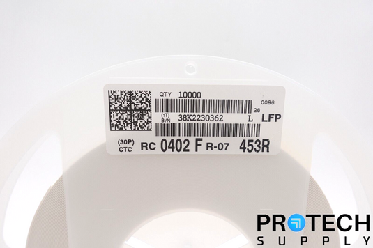 10000/Reel Yageo RC0402FR-07453RL Thick Film Resistor 453Ohm ±1% NEW