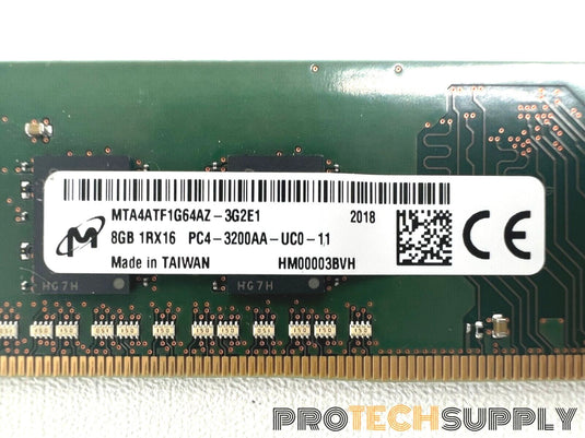 Micron Technology Ram 8Gb 1Rx16 3200 MTA4ATF1G64AZ-3G2E1 with WARRANTY