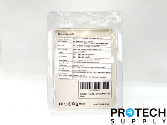 Kootek 802.IIN Compact USB 2.0 Wireless Adapter NEW with WARRANTY