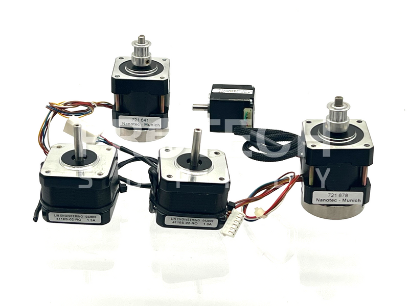 Load image into Gallery viewer, (Mixed Lot of) 3x Lin Engineering &amp; 2x Nanotec Stepper Motor with WARRANTY
