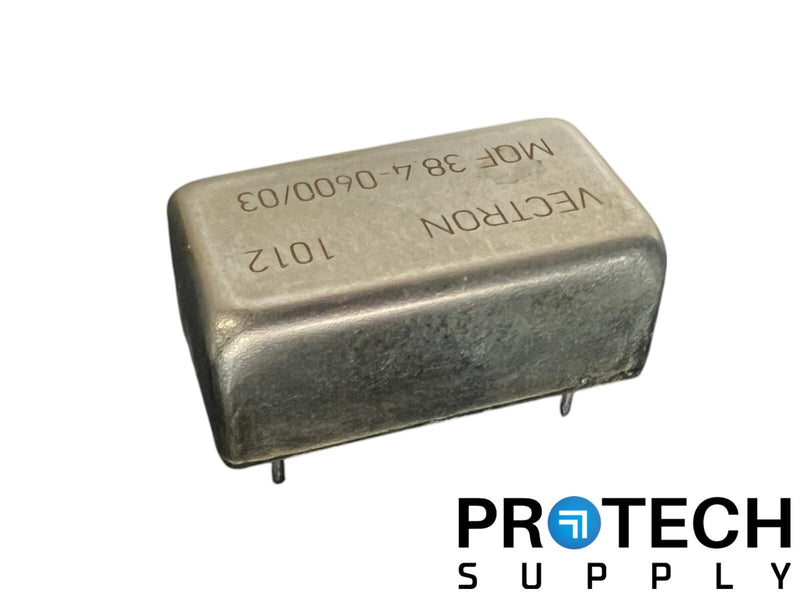 Load image into Gallery viewer, Vectron MQF38.4-0600/03 Monolithic Crystal Filter NEW with WARRANTY
