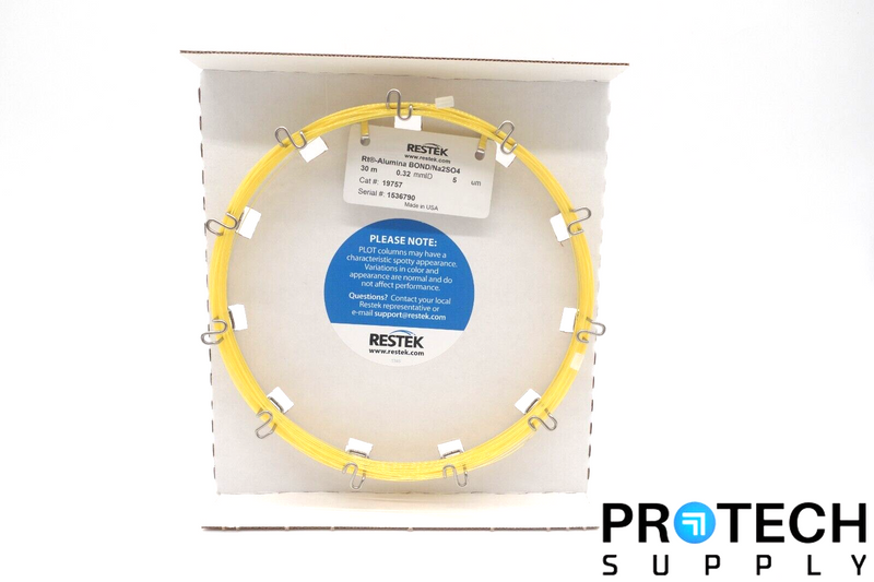 Load image into Gallery viewer, Restek 19757 Rt-Alumina BOND/Na2SO4 Column 30m 0.32mmID 5um NEW w/ WARRANTY
