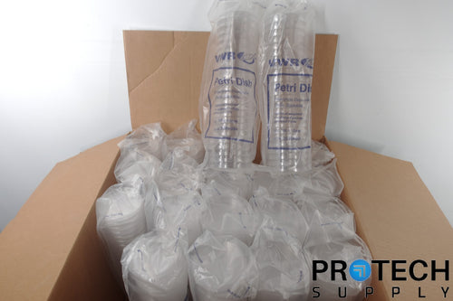 (19Pks of 24 Dishes) VWR 25384-094 Stackable Petri Dish 100x15mm NEW w/ WARRANTY