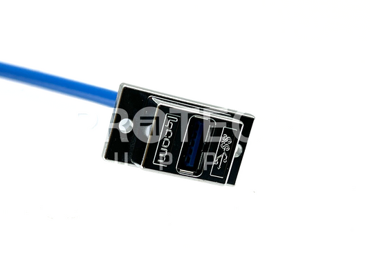 L-Com USB Female to USB Male Cable Chrome Tip Insert NEW with WARRANTY