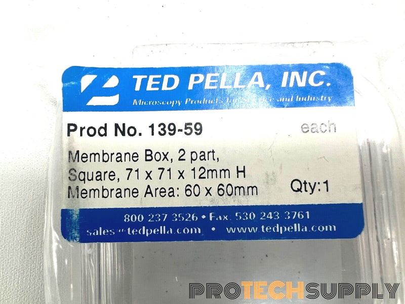 Load image into Gallery viewer, NEW Ted Pella 139-59 2-Part Membrane Box 71 x 71 x 12mm with WARRANTY
