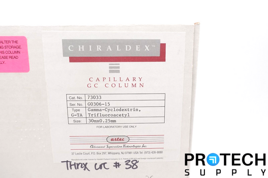 Astec 73033 CHIRALDEX G-TA Capillary GC Column 30m x 0.25mm NEW with WARRANTY
