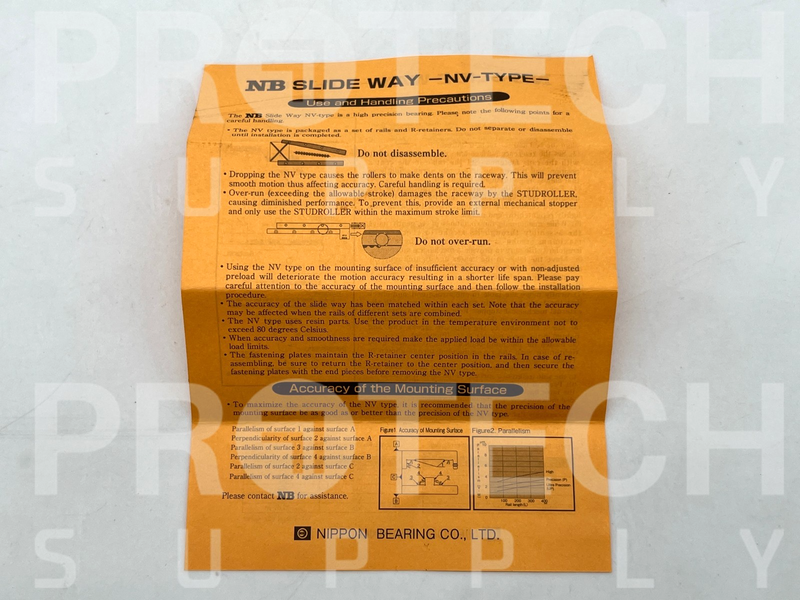 Load image into Gallery viewer, (10/Pk) NB NV2090-23Z Cross Roller Linear Guide NEW with WARRANTY
